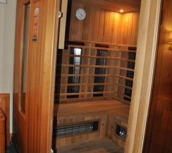 Двухместный номер с 1 кроватью и сауной в Западная