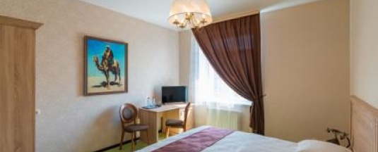 Номер стандарт с 1 двуспальной кроватью в Галерея