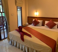 Двухместный номер Superior двуспальная кровать в Rattana Guesthouse & Bungalow