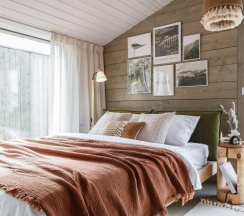 Дом Кедр с баней и купелью в Timeless