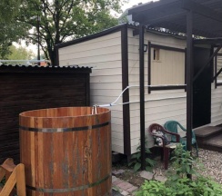 Коттедж стандарт с 2 двуспальными кроватями в Лесная сказка