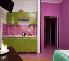 Сингл Делюкс  с балконом и видом на сад и горы в Диса