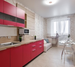 2-местные 1-комнатные апартаменты эконом в Tolstoy Apart (Толстой Апарт) на улице Болдина