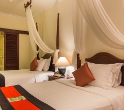 Семейный номер Deluxe с 2 комнатами с балконом в Angkor Palace Resort & Spa
