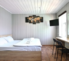 Семейный номер с общей ванной комнатой в Кунак