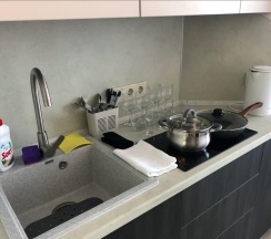 4-местные апартаменты с отдельной спальней и балконом (#66, #143) в Geo Apart