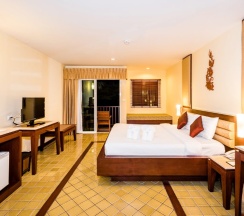 Двухместный номер Deluxe Garden Wing 2 отдельные кровати в Duangjitt Resort & Spa