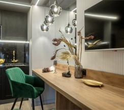 Апартаменты "комфорт" студия ЖК "LIKE" (Метро Площадь Мужества, 10 минут пешком) в Rauktis apartments