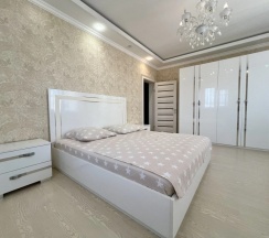 Двухместные апартаменты Comfort с 2 комнатами с видом на город (двуспальная кровать) в Альфа