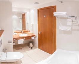 Номер стандарт с 1 двуспальной кроватью queen-size в HolidayHall