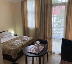 Номер стандарт с 1 двуспальной кроватью в Спарта