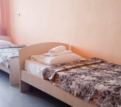 Номер эконом с 4 односпальными кроватями в Smart Hotel KDO Пенза