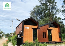 Коттедж с 2 комнатами с балконом в 2 Tiny Houses on Koh Lanta Only 2 Minutes Walk to the Beach