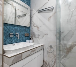 Апартаменты с двумя спальнями №12 с видом на море в Mangosteen apartments