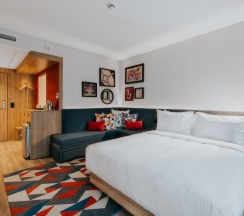 Двухместный номер двуспальная кровать в Hampton by Hilton Warsaw Reduta