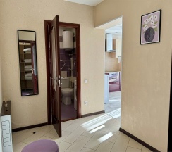 Апартаменты с панорамным видом на 16 этаже в Призма