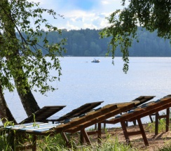 Дом с баней и беседкой LUNA 6 в Luna