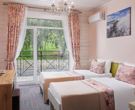 Стандарт с двумя односпальными кроватями в Business Residence