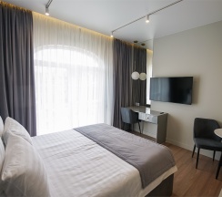Двухместная делюкс Студия с Балконом в The white residence