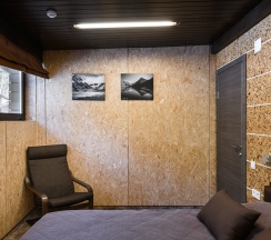 Апартаменты с камином в Алтика