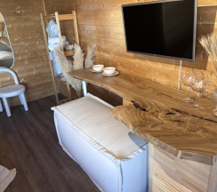 Двухместный номер Deluxe с балконом и с видом на море двуспальная кровать в Высота