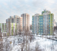1-комнатные апартаменты студия #554 в Комфорт Сити на проспекте Вернадского