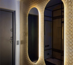 Дом «GOLD» с банным чаном на террасе в Luxe House