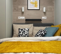 1-комнатные апартаменты эконом в InHome24 (ИнХоум24) на улице Автозаводская 23 строение 120