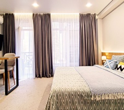 Студия ВЕРШИНА двухместная с балконом в Панорама Ачишхо