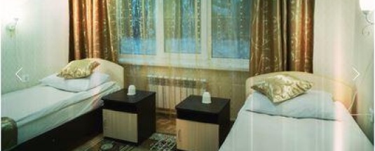 Номер комфорт с 2 односпальными кроватями в Оазис