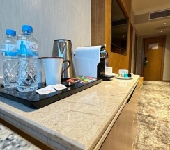 Двухместный люкс двуспальная кровать в Frankfort Hotel & Spa (Франкфорт и Спа)