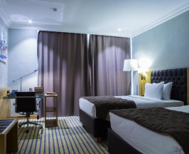 Двухместный номер Standard 2 отдельные кровати в Aidana Plaza Hotel