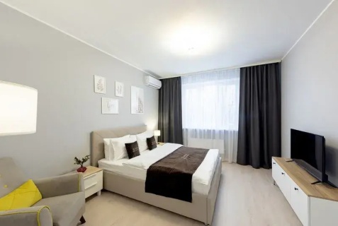 Москва: Апартаменты Квартира Inndays Apartments Плавский