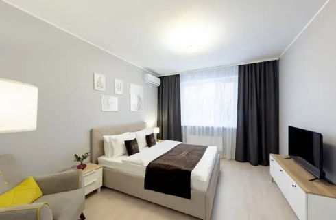 Москва: Апартаменты Квартира Inndays Apartments Плавский