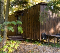 Мини-дом на двоих с панорамными окнами в Дурыкино