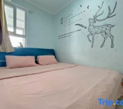Двухместный номер Standard с видом на море 2 отдельные кровати в Rizhao Shuohai Seaview Homestay (Wanpingkou Branch)