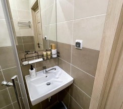 Номер стандарт с 1 двуспальной кроватью с видом на море в Pallada