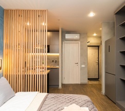 Апартаменты студия в MOKO Apartments (МОКО Апартментс) на шоссе Волоколамское