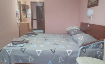 Номер стандарт с 1 двуспальной кроватью в Транзит