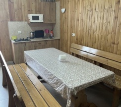 Коттедж с красивым видом из окна в Удача