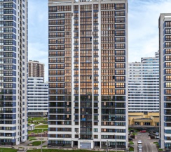 Апартаменты с видом на город 2 отдельные кровати в Апартаменты MIXY Nordy Homes