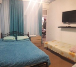 Четырёхместный номер Economy с красивым видом из окна в На переулке Терешковой