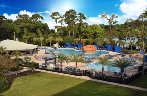 Соединенные Штаты Америки, Лейк Буэна Виста: Курортный отель Wyndham Garden Lake Buena Vista Disney Springs Area