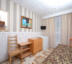 Одноместный номер с общей ванной комнатой в LeoHotels Знаменская