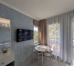 Двухместная студия на 3-м этаже с видом на море в Агава