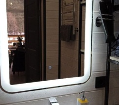 Четырёхместный коттедж с красивым видом из окна в Sabr