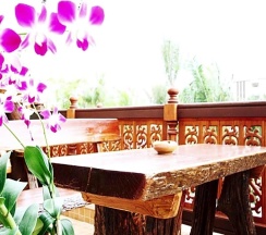 Двухместный номер Deluxe с видом на город 2 отдельные кровати в The Orchid House