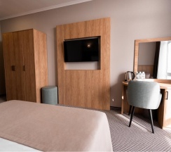 Номер стандарт с 1 двуспальной кроватью в blije