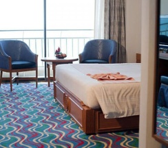 Номер Premier с балконом и с видом на море в Asia Cha Am Hotel