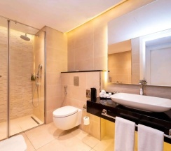 Двухместный люкс Deluxe c 1 комнатой с видом на город (2 отдельные кровати) в Mercure Barsha Heights